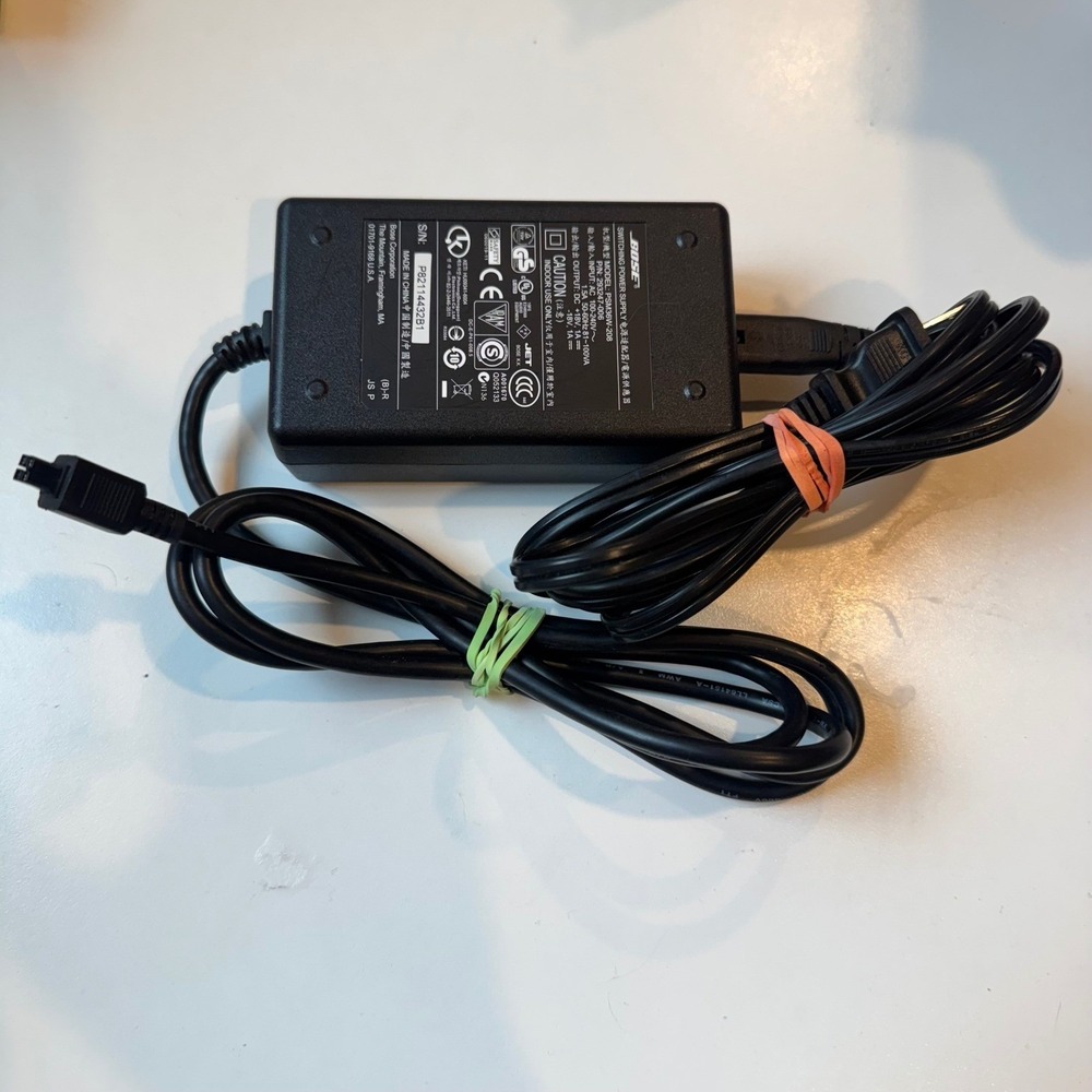 Bose PSM36W-208 AC Power Supply Adapter 293247-006 for SoundDock Series I Black